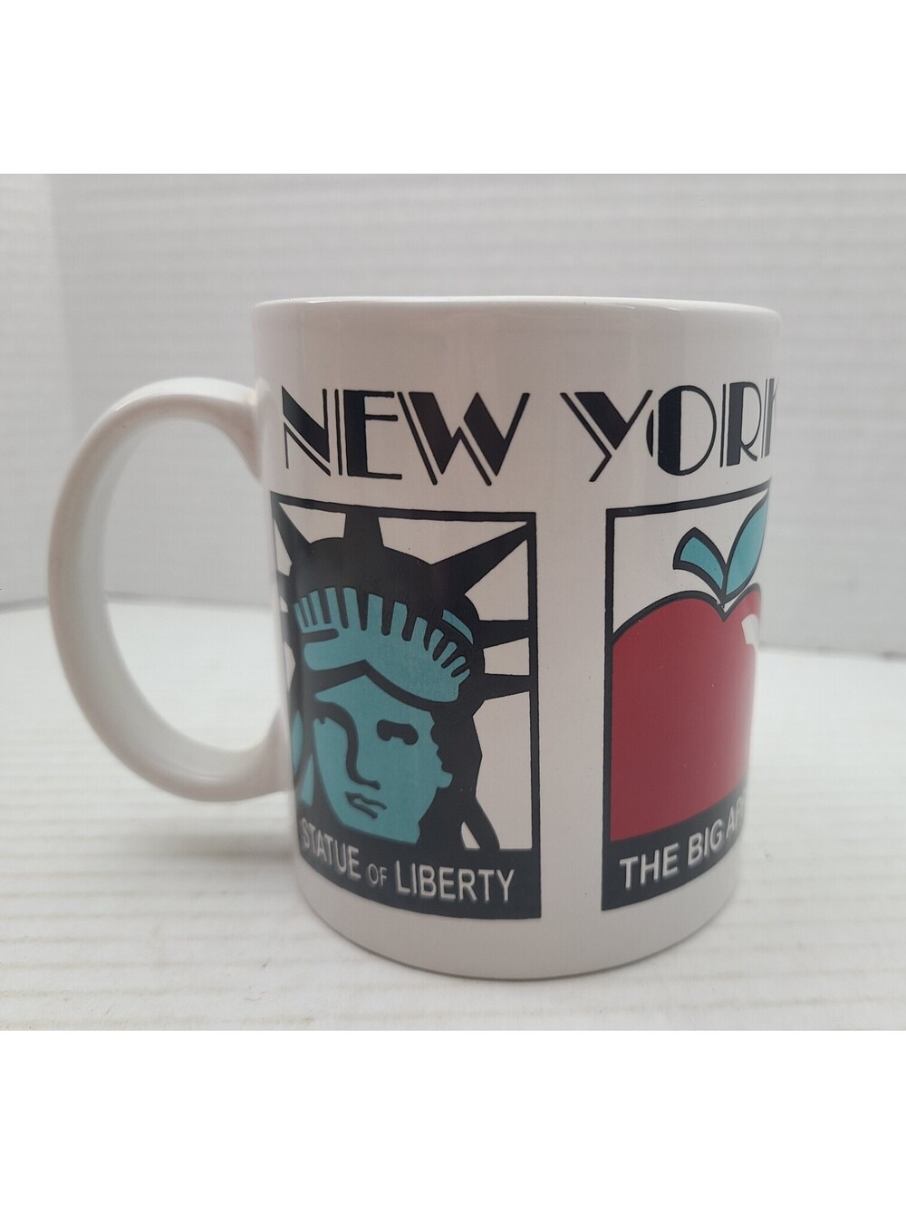 Jay Joshua New York Vintage Pop Art Inspired Ceramic Coffee Mug